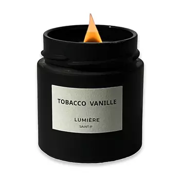 LUMIERE Свеча ароматическая "Табак и ваниль" 1.0