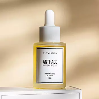 LUVMISSION Массажное масло сыворотка для лица и губ Antiage 30.0