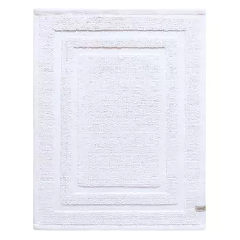 LUXBERRY Коврик BATH1, белый, 55x75