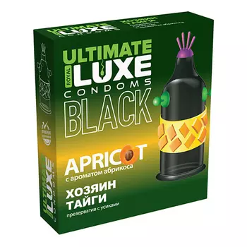 LUXE CONDOMS Презервативы Luxe BLACK ULTIMATE Хозяин Тайги 1.0