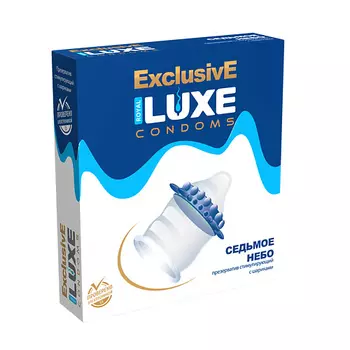 LUXE CONDOMS Презервативы Luxe Эксклюзив Седьмое небо 1.0