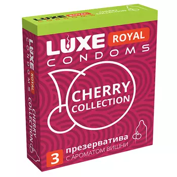 LUXE CONDOMS Презервативы LUXE ROYAL Cherry Collection