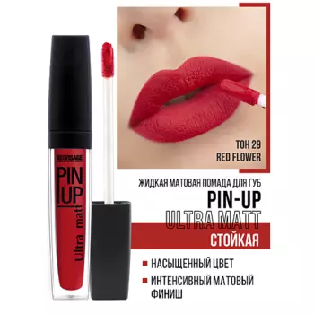 LUXVISAGE Блеск для губ PIN-UP ultra matt