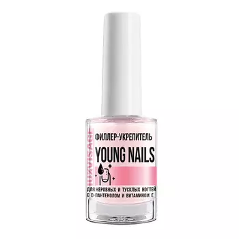 LUXVISAGE Филлер-укрепитель для неровных и тусклых ногтей с D-пантенолом и витамином Е Young Nails