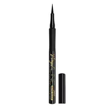 LUXVISAGE Водостойкая глянцевая подводка-фломастер для глаз 24ч Vinyl Line Ultra Black 24h Waterproof