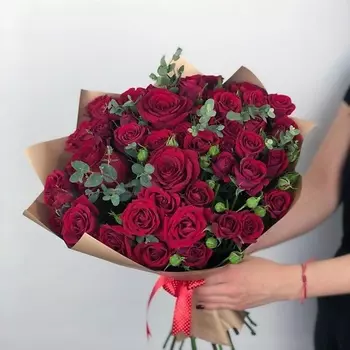 ЛЯ, БУКЕТ Красная страсть