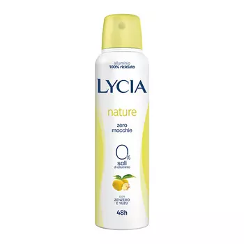 LYCIA Дезодорант-аэрозоль женский Имбирь и Юдзу Nature