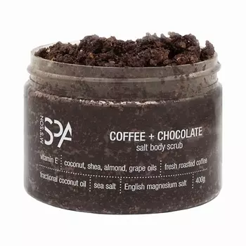 M'S'SON SPA Антицеллюлитный скраб для тела c Английской солью COFFEE + CHOCOLATE 400.0