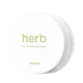 MA:NYO Матирующая пудра с зелеными травами HERB GREEN NO-SEBUM POWDER 6.0