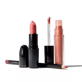 MAC Набор для губ Mac Holiday Kits 2019 Starlit Lip Bag