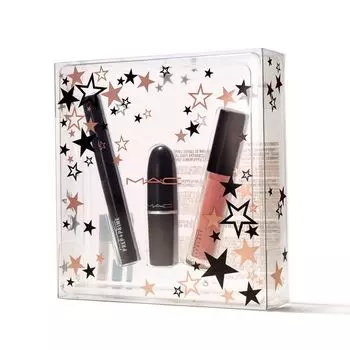 MAC Набор для губ Mac Holiday Kits 2019 Stars Of The Party Kit