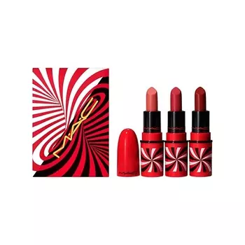 MAC Набор для губ Tiny Tricks Mini Lipstick Trio Neutral