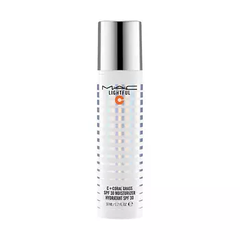 MAC Увлажняющий тональный крем с эффектом сияния Lightful C + Coral Grass Tinted Cream With Radiance Booster SPF 30