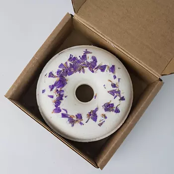 MACOY LUXURY BODY HOME Бомбочки для ванны Пончик бурлящий водный в упаковке 180.0