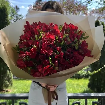 MADE KRIS Букет из 9 альстромерий "Персефона"