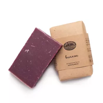 МАГ МАГНИЙ Мыло натуральное ручной работы "ВИННОЕ" 75.0
