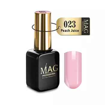MAG NAILS BEAUTY PROFESSIONAL Белый гель-лак для ногтей Color 001 Milky Ice 10.0