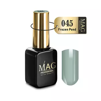 MAG NAILS BEAUTY PROFESSIONAL Белый гель-лак для ногтей Color 001 Milky Ice 10.0