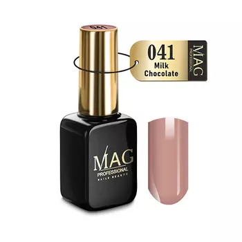 MAG NAILS BEAUTY PROFESSIONAL Белый гель-лак для ногтей Color 001 Milky Ice 10.0