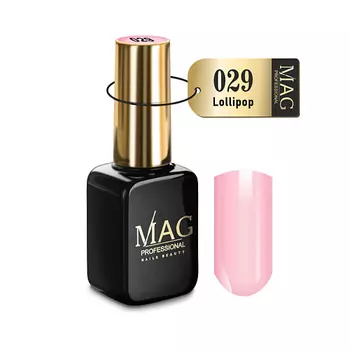MAG NAILS BEAUTY PROFESSIONAL Белый гель-лак для ногтей Color 001 Milky Ice 10.0