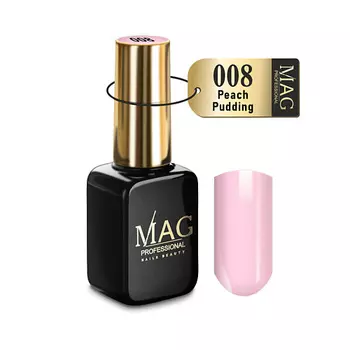 MAG NAILS BEAUTY PROFESSIONAL Белый гель-лак для ногтей Color 001 Milky Ice 10.0