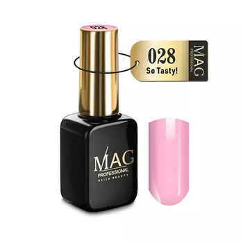 MAG NAILS BEAUTY PROFESSIONAL Белый гель-лак для ногтей Color 001 Milky Ice 10.0