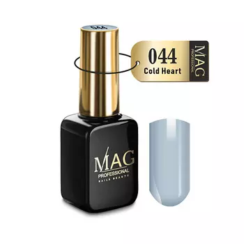 MAG NAILS BEAUTY PROFESSIONAL Белый гель-лак для ногтей Color 001 Milky Ice 10.0