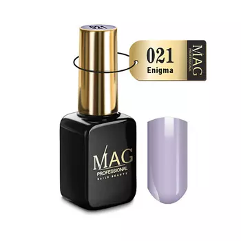 MAG NAILS BEAUTY PROFESSIONAL Белый гель-лак для ногтей Color 001 Milky Ice 10.0