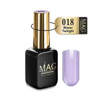 MAG NAILS BEAUTY PROFESSIONAL Белый гель-лак для ногтей Color 001 Milky Ice 10.0