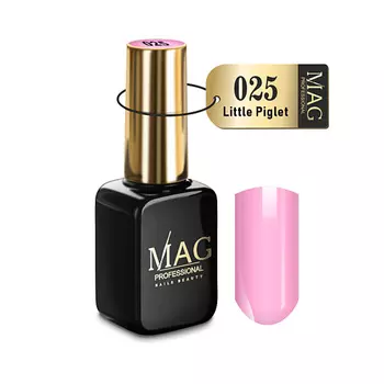 MAG NAILS BEAUTY PROFESSIONAL Белый гель-лак для ногтей Color 001 Milky Ice 10.0