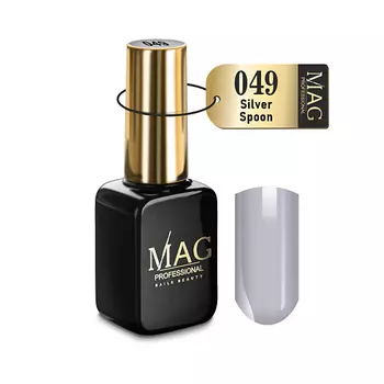 MAG NAILS BEAUTY PROFESSIONAL Белый гель-лак для ногтей Color 001 Milky Ice 10.0