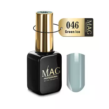 MAG NAILS BEAUTY PROFESSIONAL Белый гель-лак для ногтей Color 001 Milky Ice 10.0