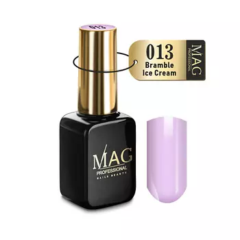 MAG NAILS BEAUTY PROFESSIONAL Белый гель-лак для ногтей Color 001 Milky Ice 10.0
