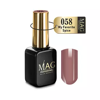 MAG NAILS BEAUTY PROFESSIONAL Эмалевый гель-лак для ногтей 10.0