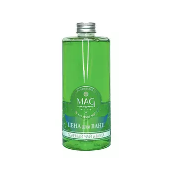 MAG Пена для ванн "Зеленый чай и мята"