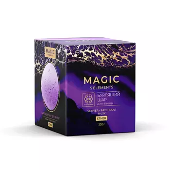 MAGIC 5 ELEMENTS Бурлящий шар с шиммером ETHER 220.0