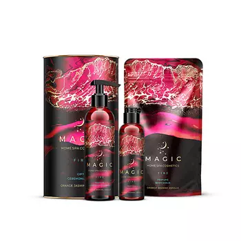 MAGIC 5 ELEMENTS SPA-практика FIRE: шампунь, скраб, масло