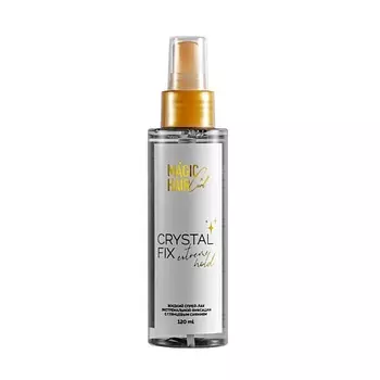 MAGIC HAIR CURL Crystal fix hold spray, жидкий спрей-лак экстрасильной фиксации 120.0