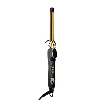 MAGIC HAIR CURL SUNSET, Титановая плойка для волос золотая 19мм