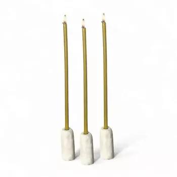 MAGIC MAKERS Набор подсвечников для тонких свечей 3шт