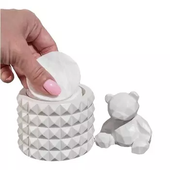 MAGIC MAKERS Органайзер и статуэтка мишка геометрия