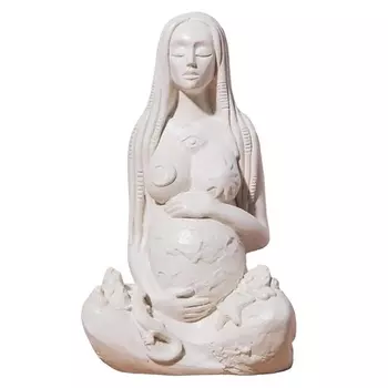 MAGIC MAKERS Статуэтка Гея с ящерицей . Богиня земли