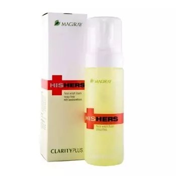 MAGIRAY HIS&HERS: КЛЭРИТИПЛЮС очищающая пена 150.0