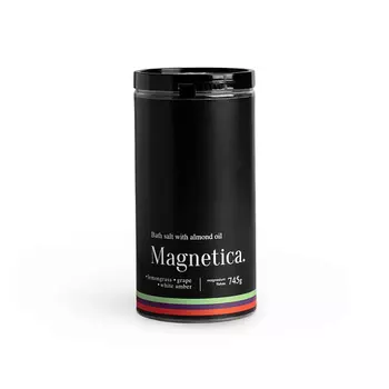 MAGNETICA. Магниевая соль для ванны с миндальным маслом "Лемонграсс, Виноград, Белая Амбра" 745.0