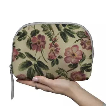 МАХАОН Косметичка женская большая кожаная