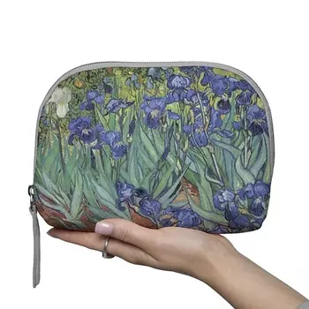 МАХАОН Косметичка женская большая кожаная