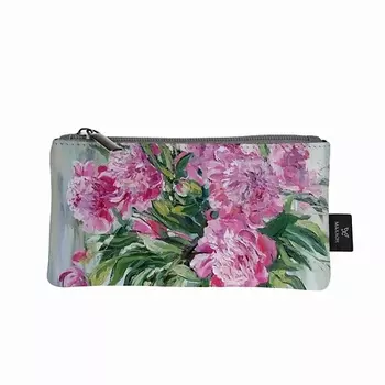 МАХАОН Косметичка женская маленькая кожаная