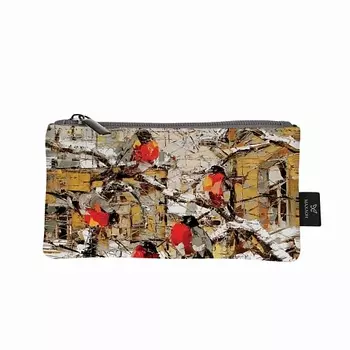 МАХАОН Косметичка женская маленькая кожаная