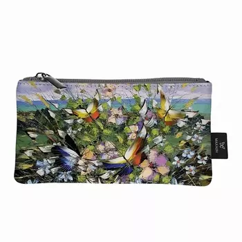 МАХАОН Косметичка женская маленькая кожаная