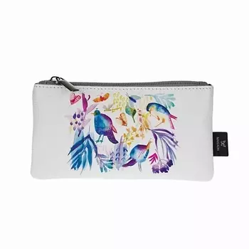 МАХАОН Косметичка женская маленькая кожаная